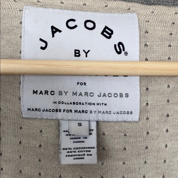 Marc Jacobs |M's Cashmere Cotton Hoodie Sweatshirt - Picture 5 of 7